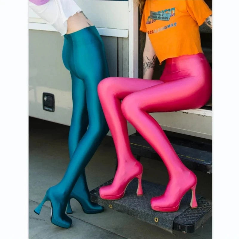 Trendy Women Over the Knee Long Boots Flat Heel Pu Leather Lace up Female Over Knee Thigh High Boots Plus Size Shoes