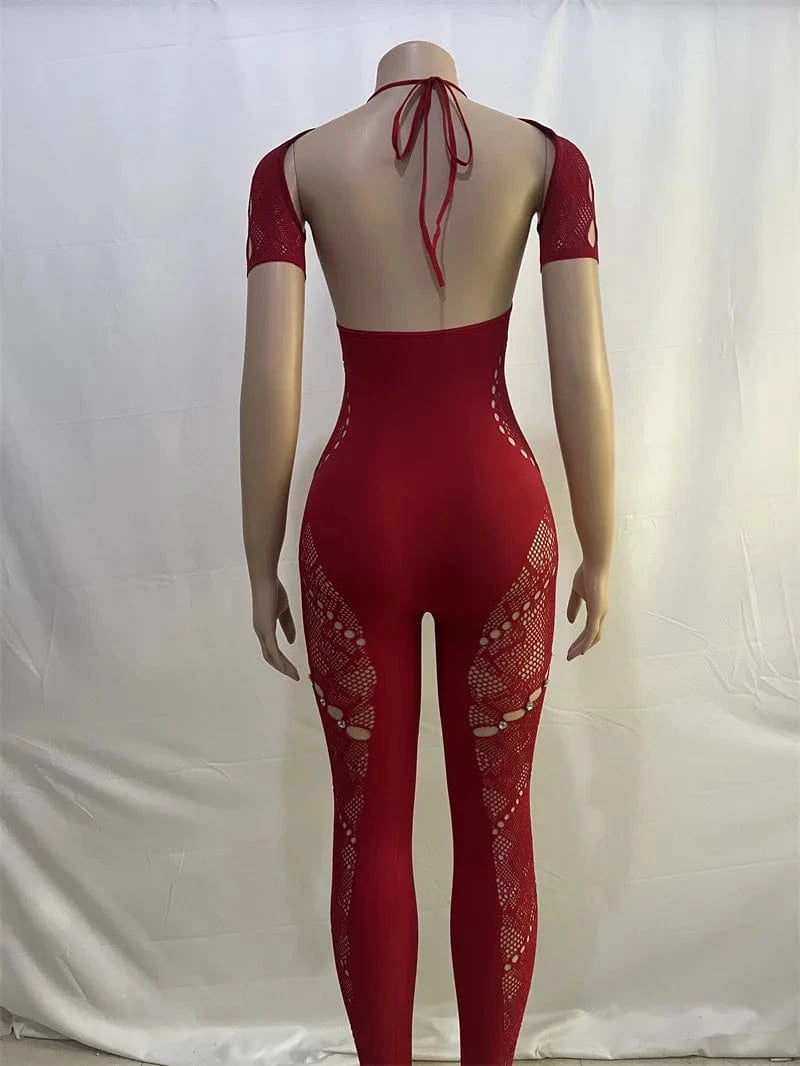 Valentines Clothes 2024 Outfits Short Sleeves Spandex Full Bodysuits for Women Sexy Cutout Shapewear Lace Bodysuit Thong