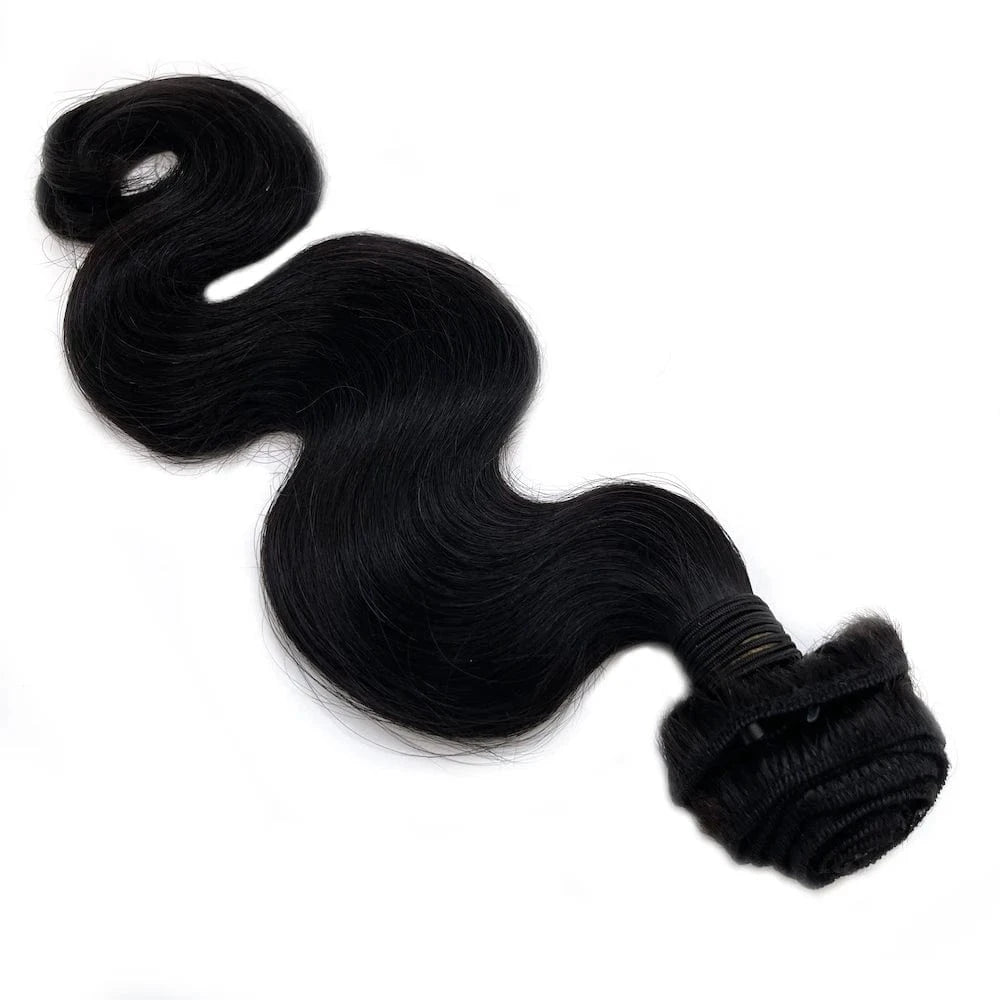 VMAE 100g Natural Color Body Deep Water Loose Wave Kinky Straight Human Hair Extension with Micro Beads Soft Remy Hair Grade