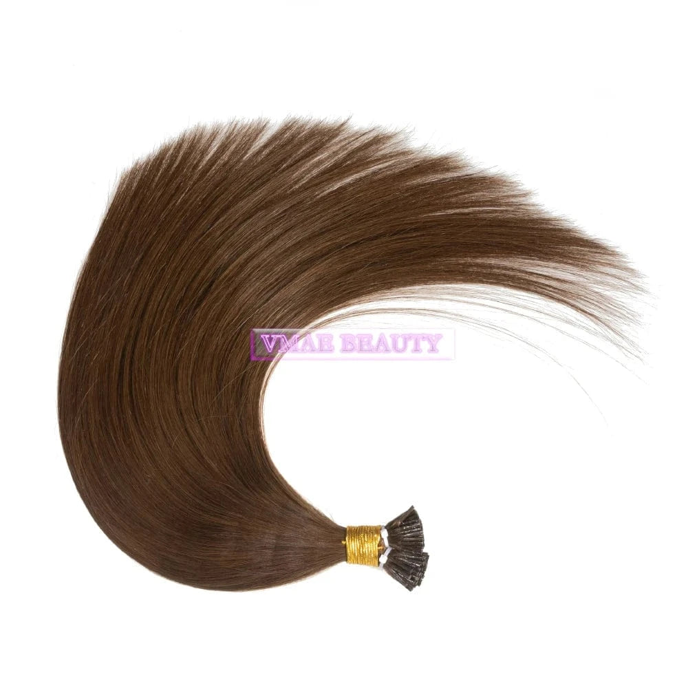 VMAE Cuticle Aligned European Hair Blonde 613 60 I Tips Flat Tip Virgin Kreatin K Tip Hair Extensions Human Hair