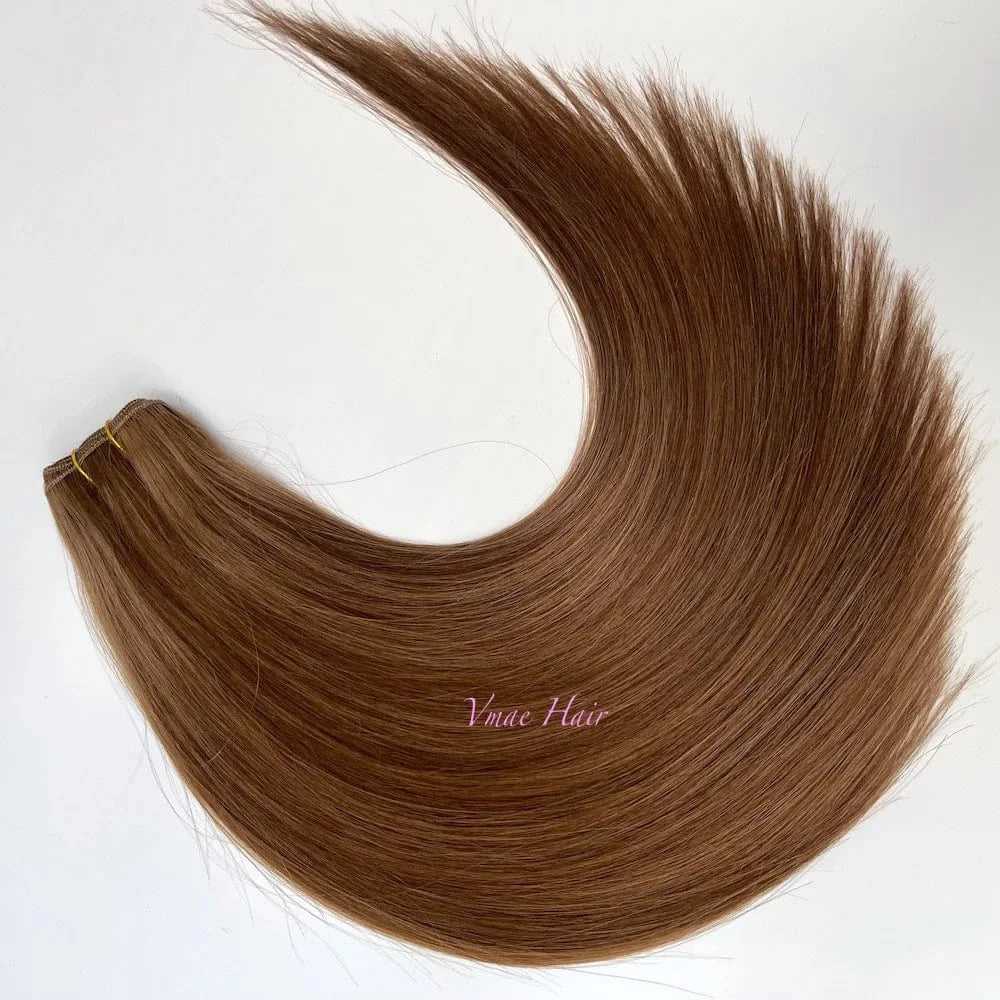 VMAE Double Drawn 613 60 Blonde Silver Straight Piano Blend Smooth and Aligned Russian Cuticle Remy Hair Extension Bundles