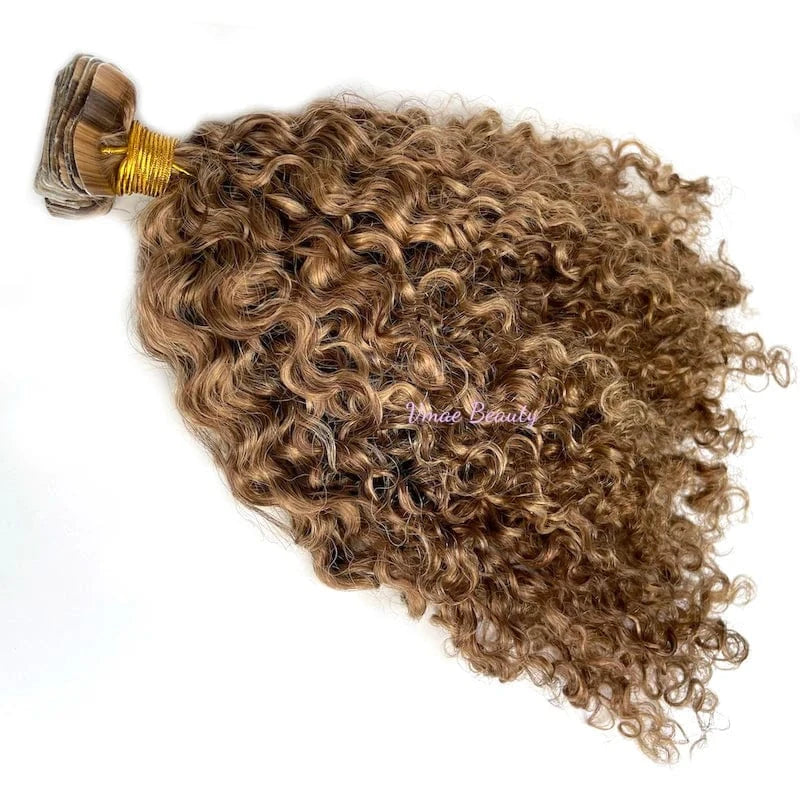 Vmae Raw European Human Hair Tape In Extensions Deep Curly Highlight Color 24 60 613 Blonde Tape In Hair Extensions Human Hair