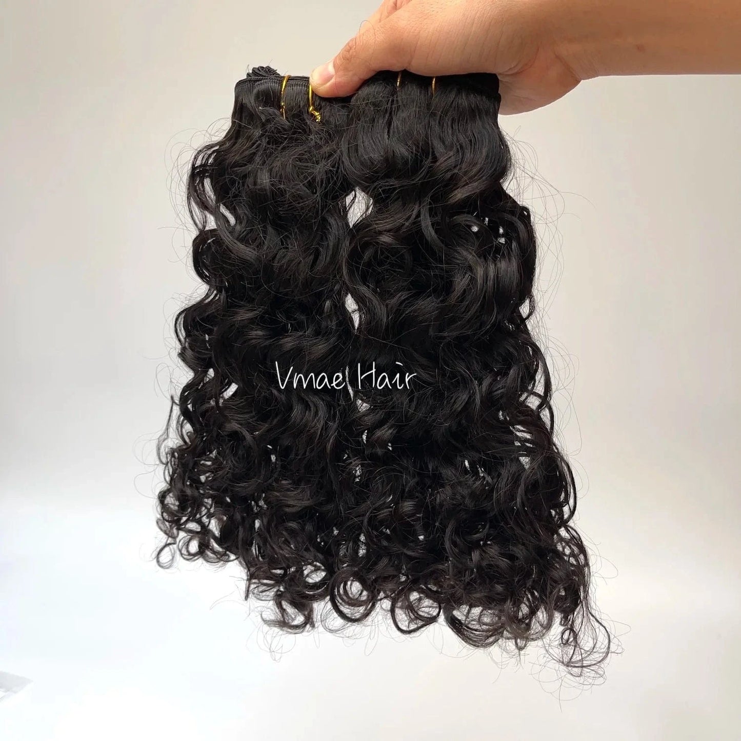 VMAE Remy Mongolian Wholesale Unprocessed Raw Weft Bundles Human Hair Afro Kinky Curly Human Hair Extensions