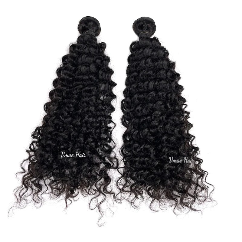 VMAE Remy Wholesale Unprocessed Deep Water Wave Mink Raw Brazilian Hair Weft Bundles Human Hair Extensions
