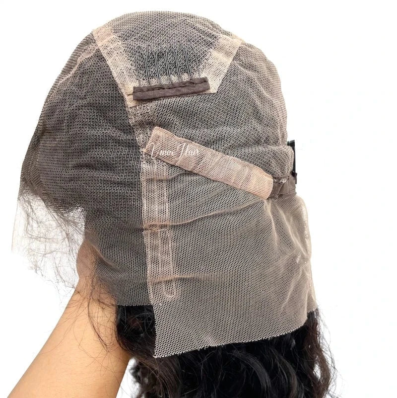VMAE Unprocessed Virgin Vietnamese Raw Hair Wavy Curly Human Hair Wig Wholesale HD Full Lace Wigs for Black Women