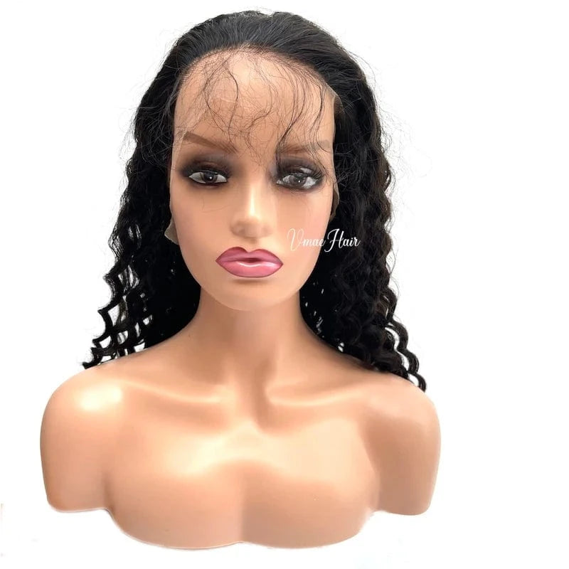 VMAE Unprocessed Virgin Vietnamese Raw Hair Wavy Curly Human Hair Wig Wholesale HD Full Lace Wigs for Black Women