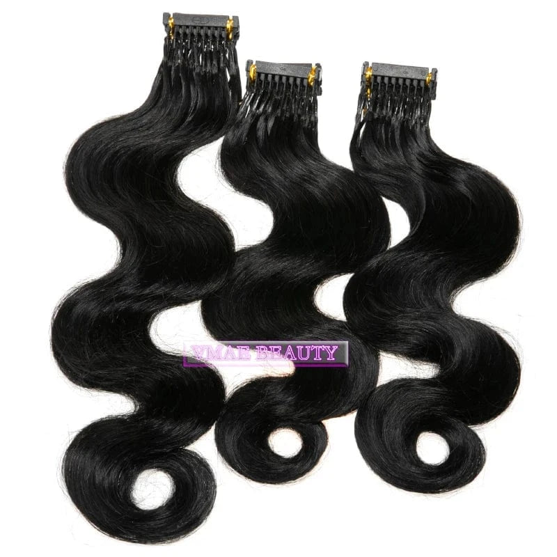 VMAE Virgin Remy Brazilian Cuticle Aligned 6D Hair Extension Machine Afro Kinky Curly 6D Human Hair Extensions