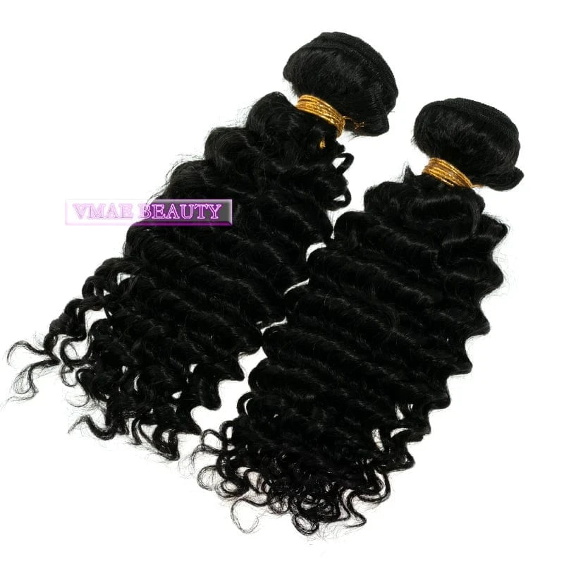 VMAE Wholesale Mongolian Unprocessed Raw Weft Bundles Human Hair Afro Kinky Curly 3A 3B 3C 4A 4B 4C Human Hair Extensions