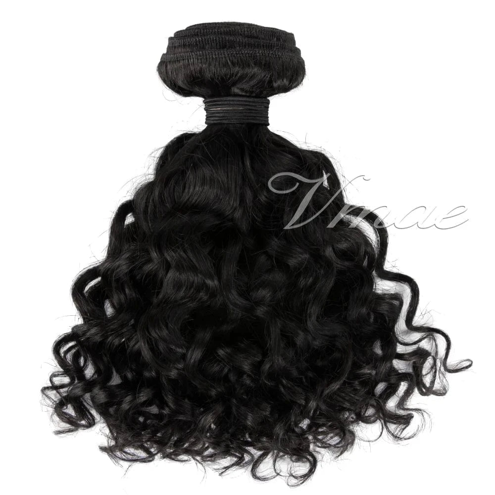 VMAE Wholesale Mongolian Unprocessed Raw Weft Bundles Human Hair Afro Kinky Curly 3A 3B 3C 4A 4B 4C Human Hair Extensions