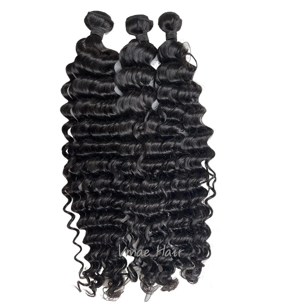 VMAE Wholesale Mongolian Unprocessed Raw Weft Bundles Human Hair Afro Kinky Curly 3A 3B 3C 4A 4B 4C Human Hair Extensions