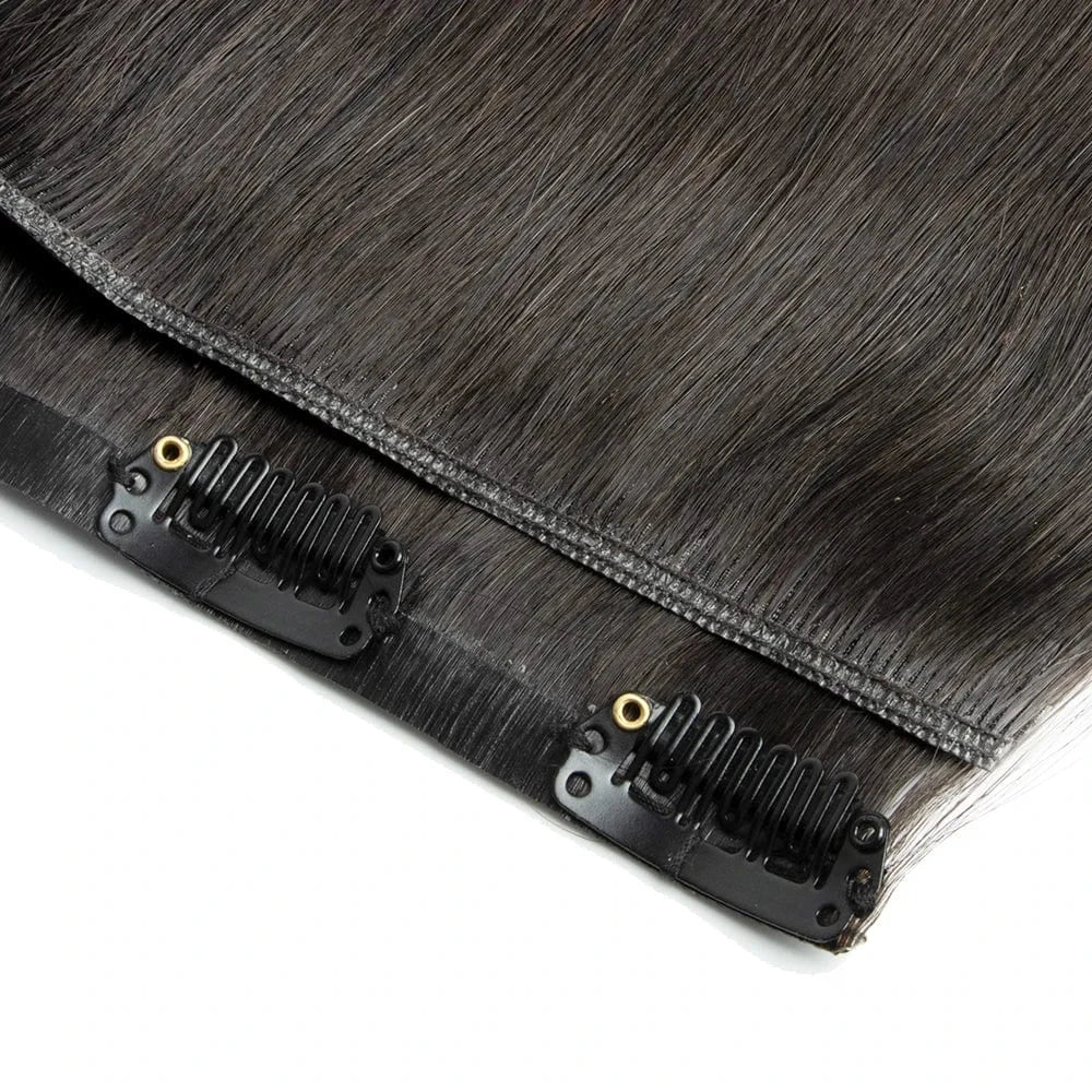 VMAE Wholesale Raw Vietnamese Remy Human Hair Afro Kinky Curly PU Genius Invisible Clip-in Seamless Clip In Hair Extension
