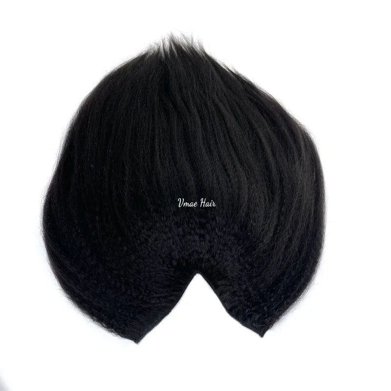 VMAE Wig Vendors Wholesale Cuticle Aligned Raw Human Hair Wig Natural Coarse Kinky Straight U V Part Human Hair Wigs for Black W