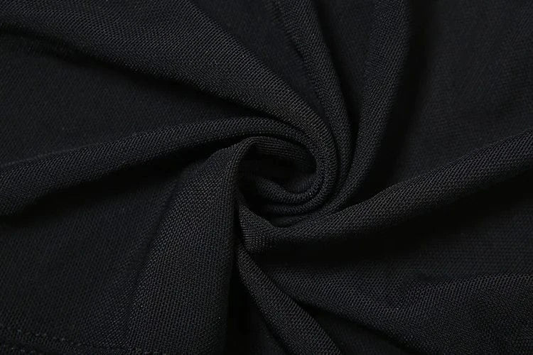 Weird Puss Tierred Low-Neck Tank Tops Women Y2K See Through Sleeveless Summer Trend Mesh Wild Basic Midnight Slim Clubwear Vest