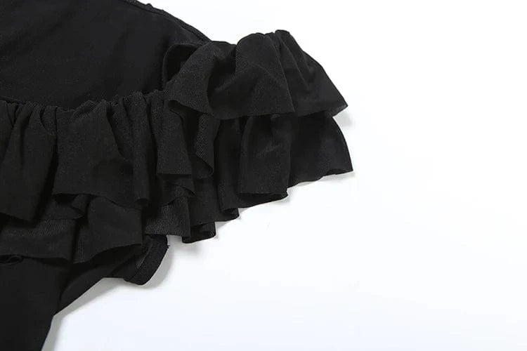 Weird Puss Tierred Low-Neck Tank Tops Women Y2K See Through Sleeveless Summer Trend Mesh Wild Basic Midnight Slim Clubwear Vest
