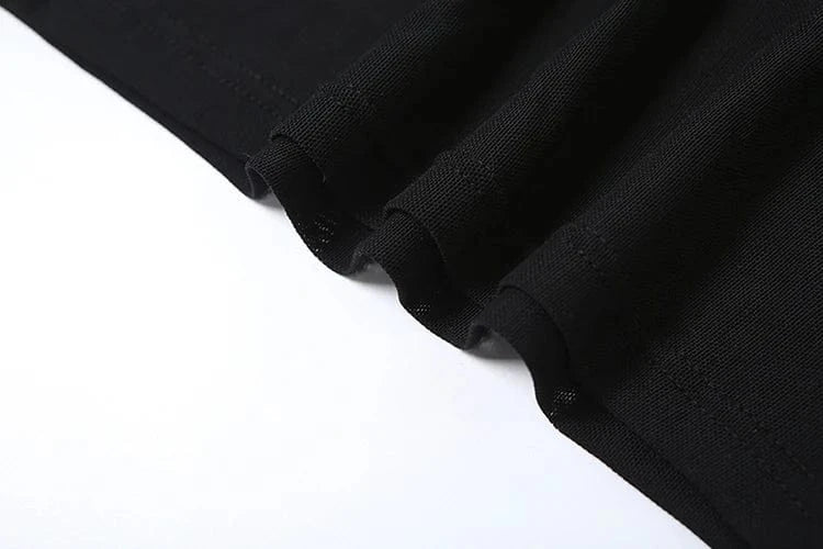 Weird Puss Tierred Low-Neck Tank Tops Women Y2K See Through Sleeveless Summer Trend Mesh Wild Basic Midnight Slim Clubwear Vest