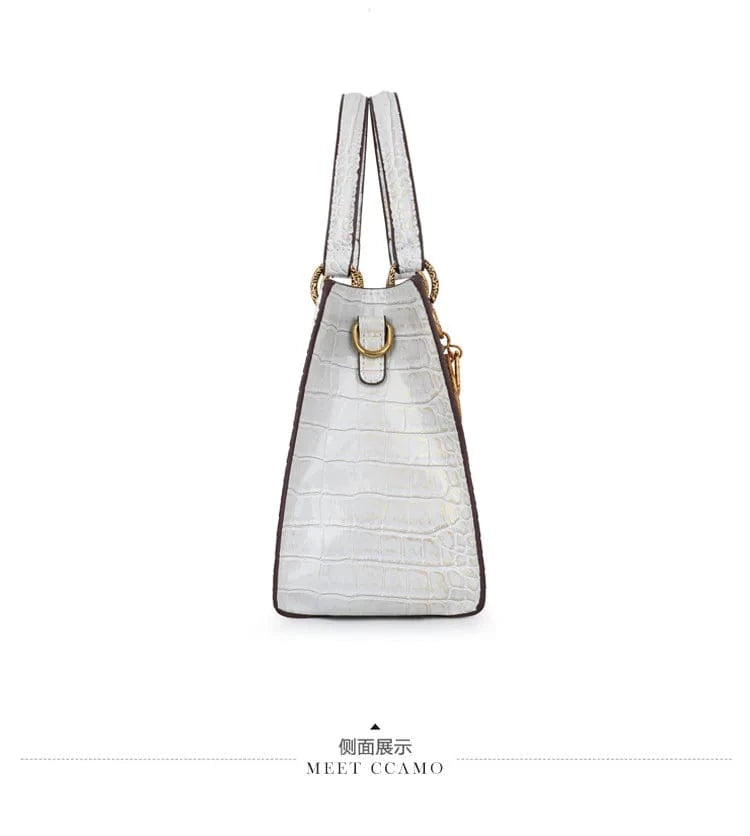 White 2ndr Fashion High Quality Pu Leather Designer Handbags Famous Brands Leather Luxury Ladies Women Hand Bags