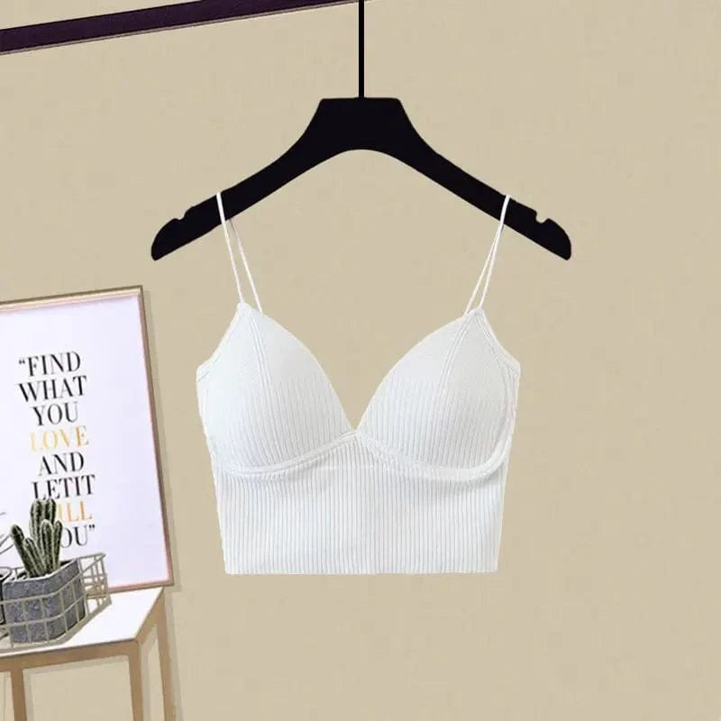 White vest / XXL 62.5-67.5KG Spring/Summer Fashion Women's Set 2023 New Korean Edition Age Reducing Sling Casual Shirt Shorts Three Piece Set