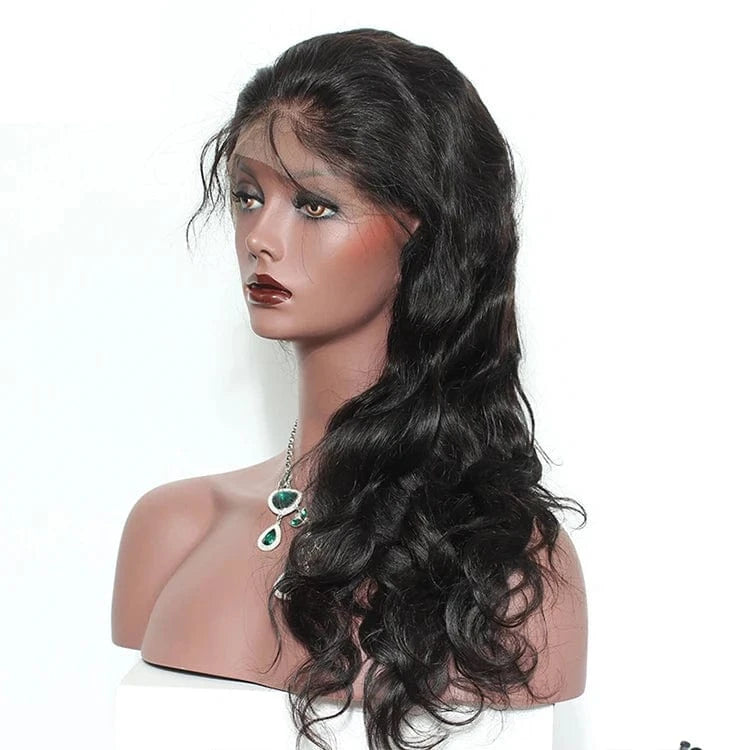 Wholesale 130% Density Body Wave Glueless Swiss HD Lace Hair Wigs 13x6 hd 100% virgin remy human hair lace front wig