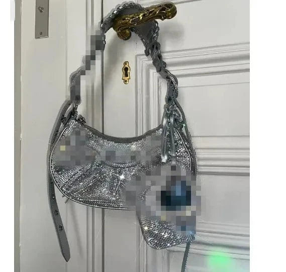 Wholesale 2024 new fashion luxury diamonds shiny designer handbags famous brands womens bags