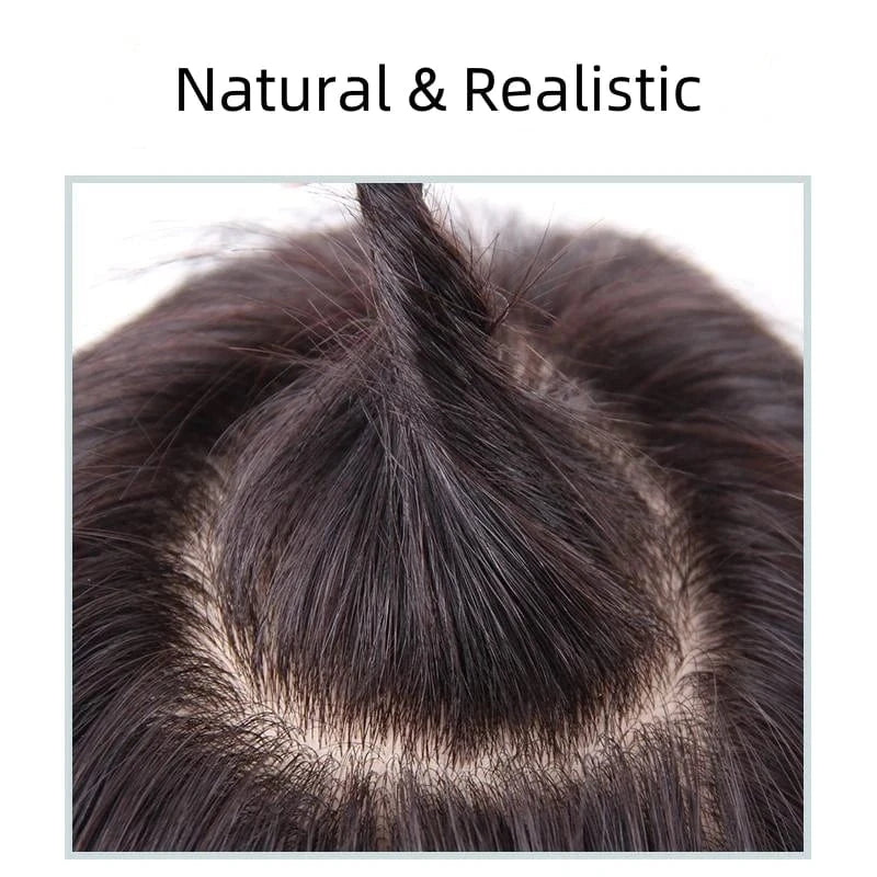 Wholesale 30cm Bone Straight Bob Wig Bangs Machine Made Black Human Hair Topper Wig for Women