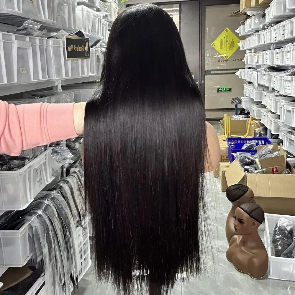 Wholesale Bone Straight Wig Glueless Pre Plucked Wig HD Lace Frontal Wigs Raw Unprocessed Brazilian Human Hair Vendor