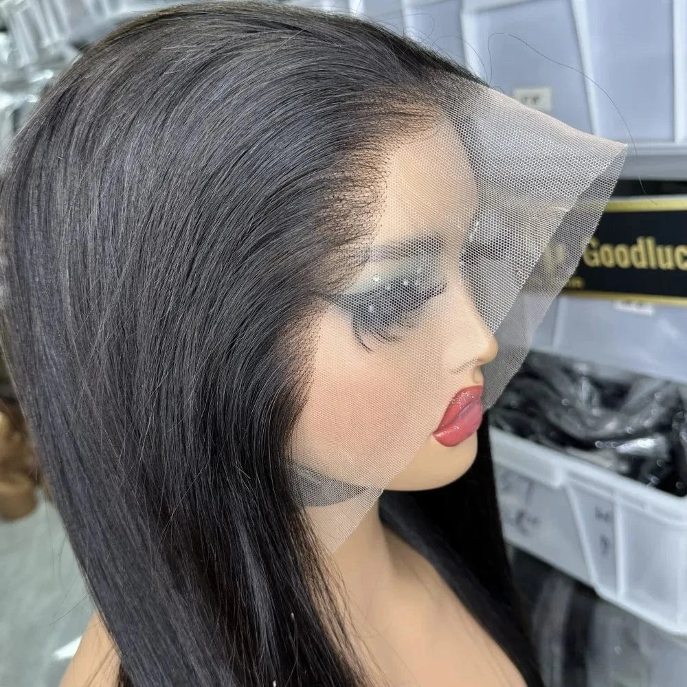 Wholesale Bone Straight Wig Glueless Pre Plucked Wig HD Lace Frontal Wigs Raw Unprocessed Brazilian Human Hair Vendor