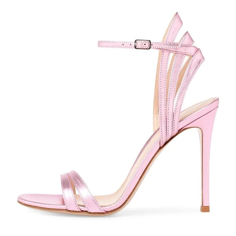 Wholesale Designer New Women's Pumps Fashion Ladies Pink Stiletto Sandals Pointed Toe Heels