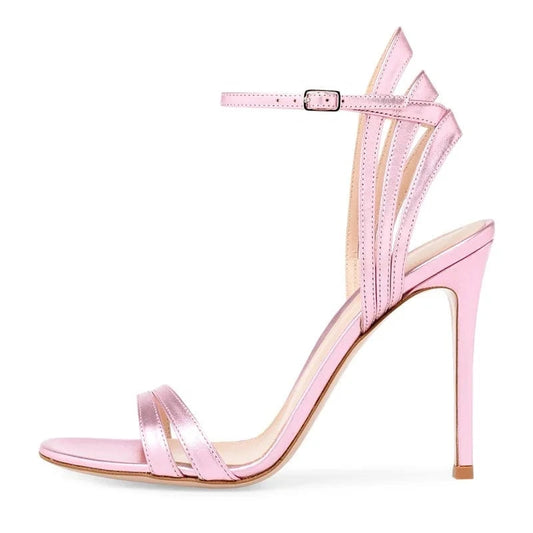 Wholesale Designer New Women's Pumps Fashion Ladies Pink Stiletto Sandals Pointed Toe Heels