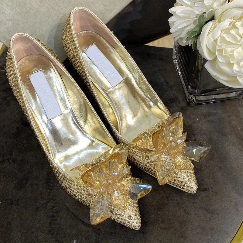 Wholesale designer women party pointed shoes stiletto high heels shoes for lady