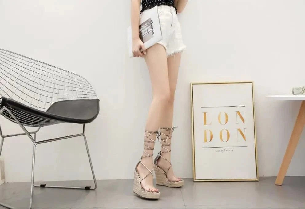 Wholesale good quality sandals slippers fashionable hot sale ankle strap wedge heel sandals shoes sandals for women and ladies