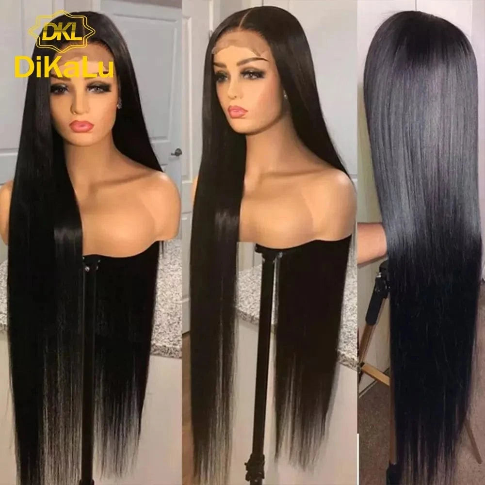 Wholesale HIgh Quality Price Straight Wig Brazilian Human Hair Lace Front Wigs For Black Woman