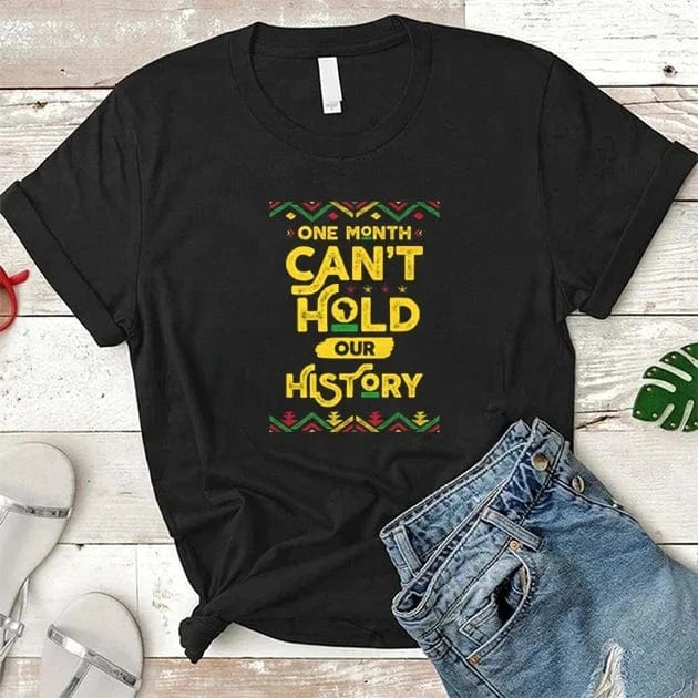 Wholesale Melanin T-Shirt Women Black Girl Magic T-shirt Afro Women Black Queen Graphic Tee Melanin Tees