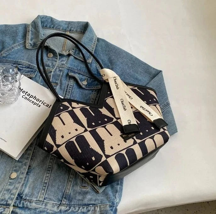 Wholesale New Fashion Cute Pattern Handbags 2023 Lady Tote Casual Bags Lady Design Purses for Women