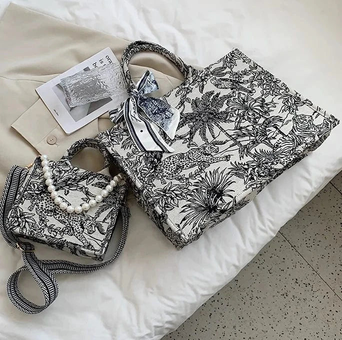Wholesale New Fashion Large Handbags With Scarf 2024 Light Lady Tote Bags Lady Design Purses for women