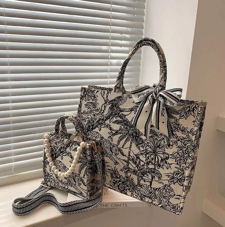 Wholesale New Fashion Large Handbags With Scarf 2024 Light Lady Tote Bags Lady Design Purses for women