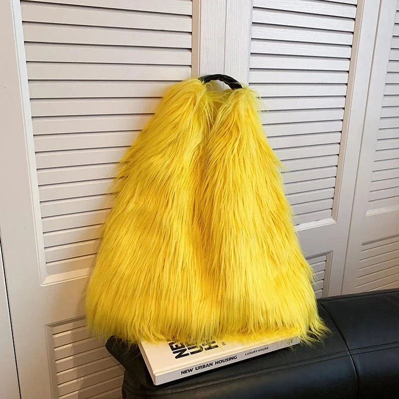 Wholesale New Winter Fashion Handbags 2024 Lady Velvet Tote Bags Lady Design Purses For Females