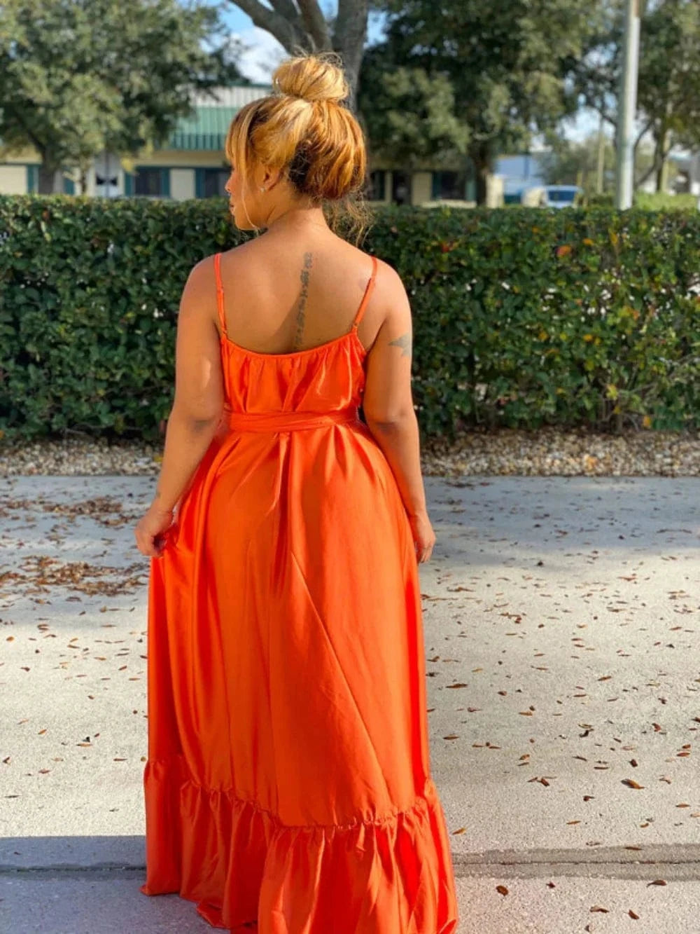 Wholesale summer sexy spaghetti strap maxi dress spring a-line casual sun dresses women clothing