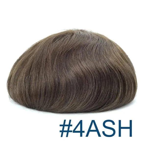 wholesale super thin skin grey hair men hair wigs men toupee human hair toupee for men