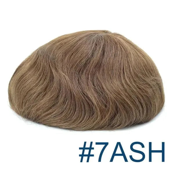 wholesale super thin skin grey hair men hair wigs men toupee human hair toupee for men