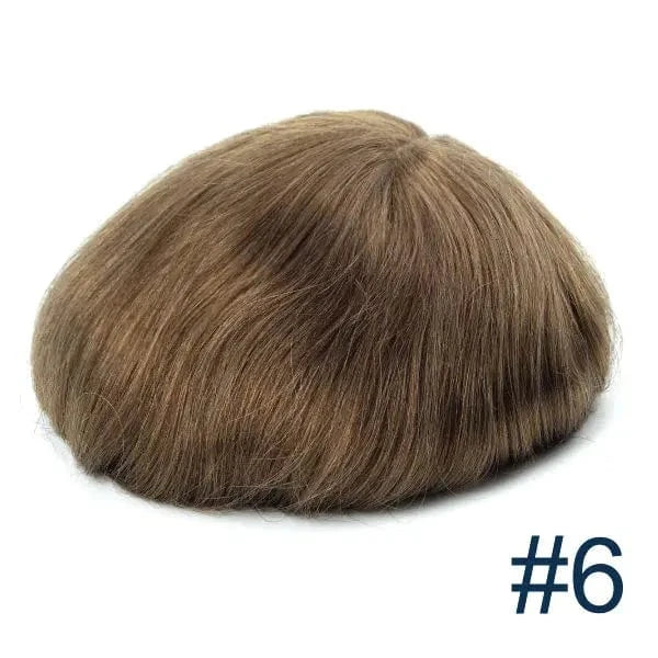 wholesale super thin skin grey hair men hair wigs men toupee human hair toupee for men