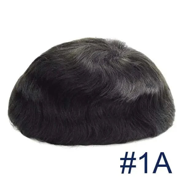 wholesale super thin skin grey hair men hair wigs men toupee human hair toupee for men