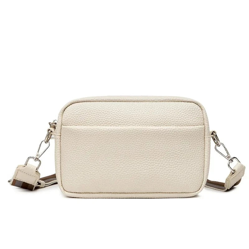 Wholesale Trendy and Fashionable Women's Single Shoulder Crossbody Bags Solid Color Zipper Closure PU Backpacks
