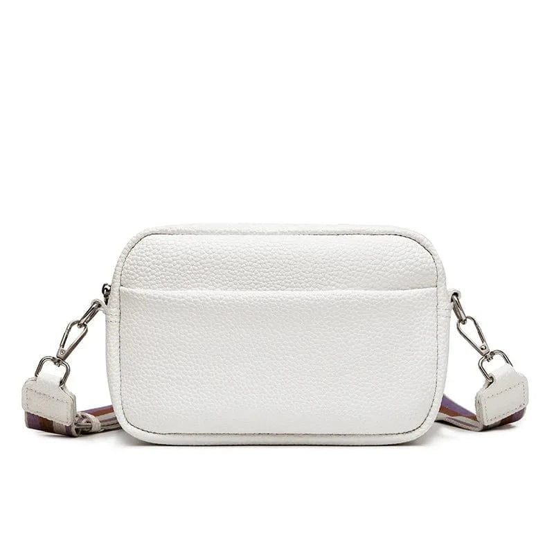 Wholesale Trendy and Fashionable Women's Single Shoulder Crossbody Bags Solid Color Zipper Closure PU Backpacks