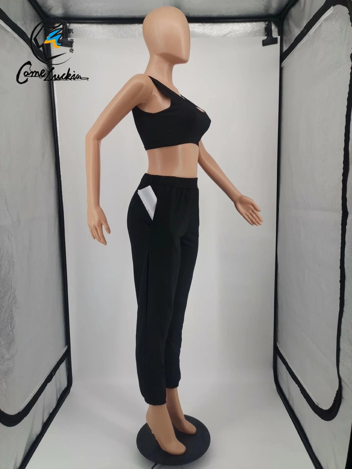 Wholesale Women Jogger Suits Set Summer Lounge Wear Custom Logo Sweat Pants Set Two Piece Pants Jogger Set Women