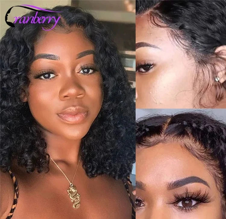 Wig Vendors Quality Original Brazilian Perruque Short Bob 100% Virgin Human Hair Lace Front Wigs for Black Woman