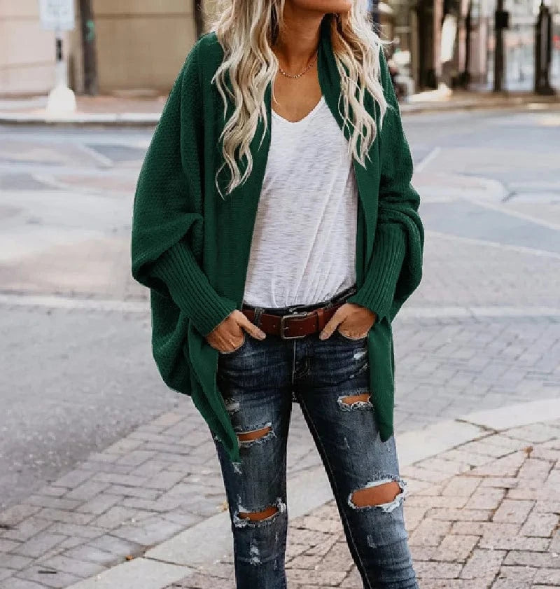 Winter 2024 new sweater sweater cardigan plus-size women's multicolor coat