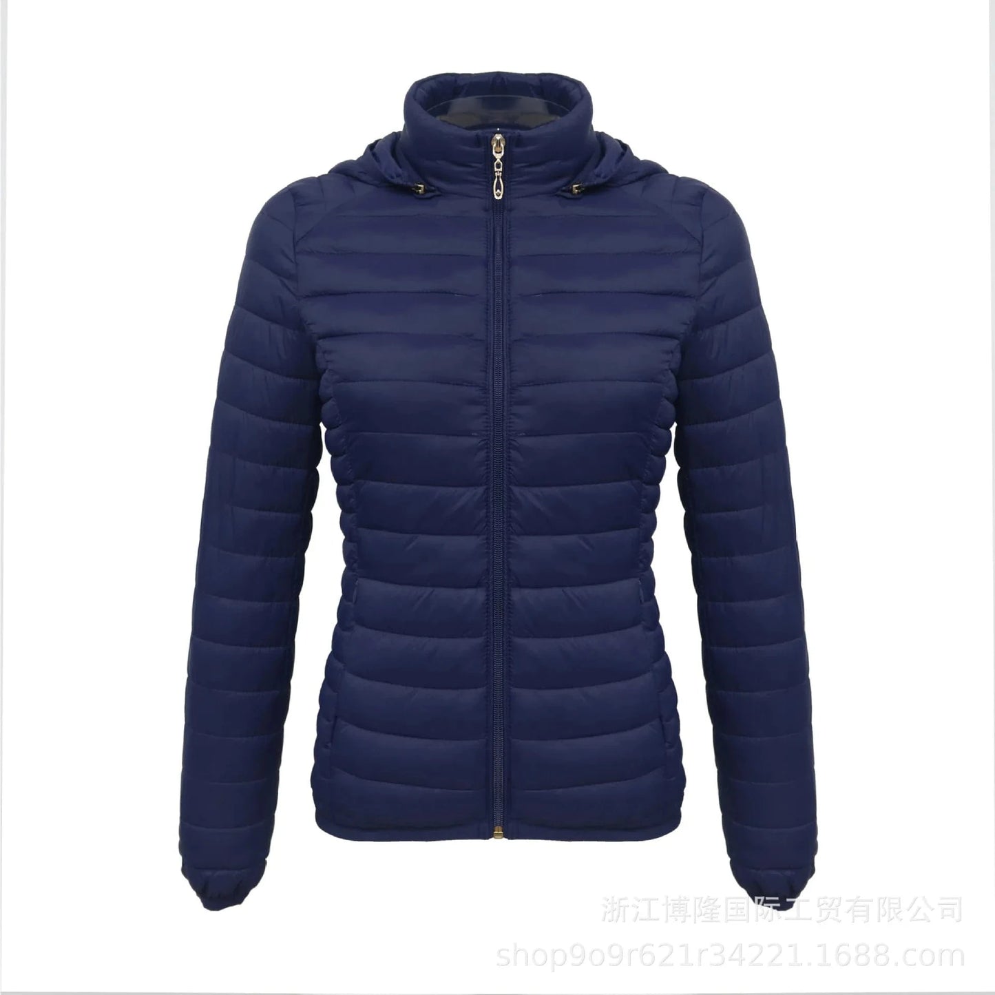 Winter Printed Coat with Hooded Woman Waterproof Warm Softshell puffer Jacket Sportswear Woven Polyester Lining Soft 2025