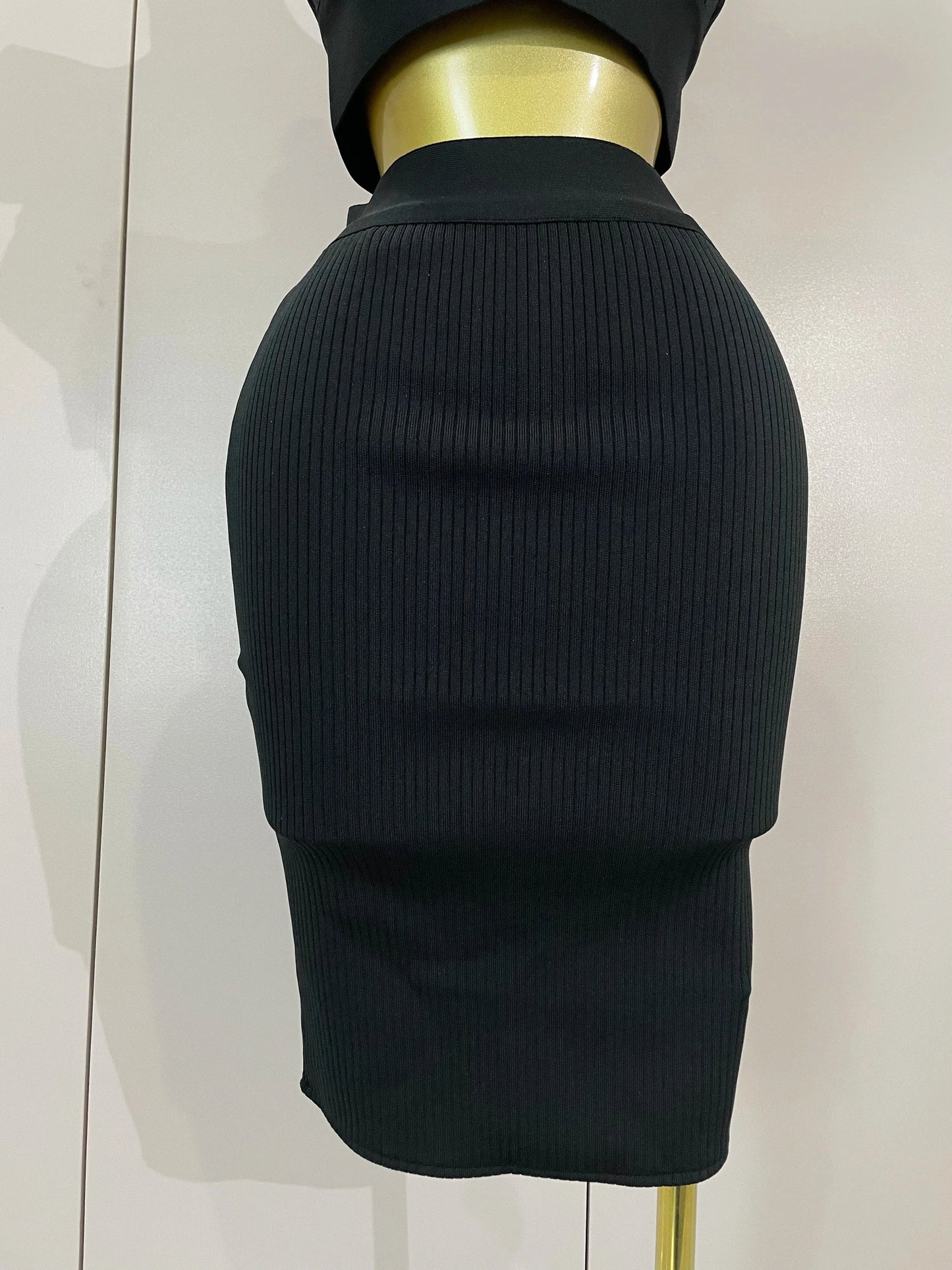 Women 2025 New Sexy Backless Ruffles Red Bandage Two Pices Set 2025 Celebrity Evening Elegance Birthday Party Dress