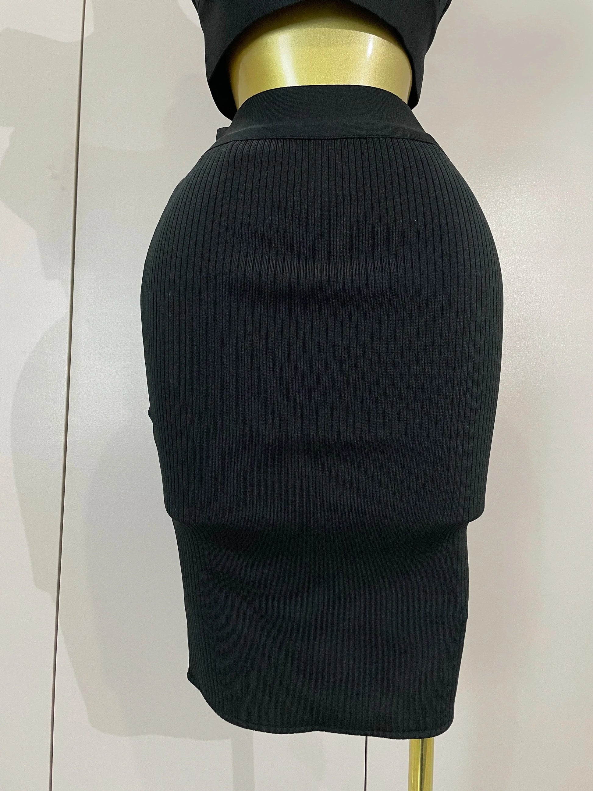 Women 2025 New Sexy Backless Ruffles Red Bandage Two Pices Set 2025 Celebrity Evening Elegance Birthday Party Dress