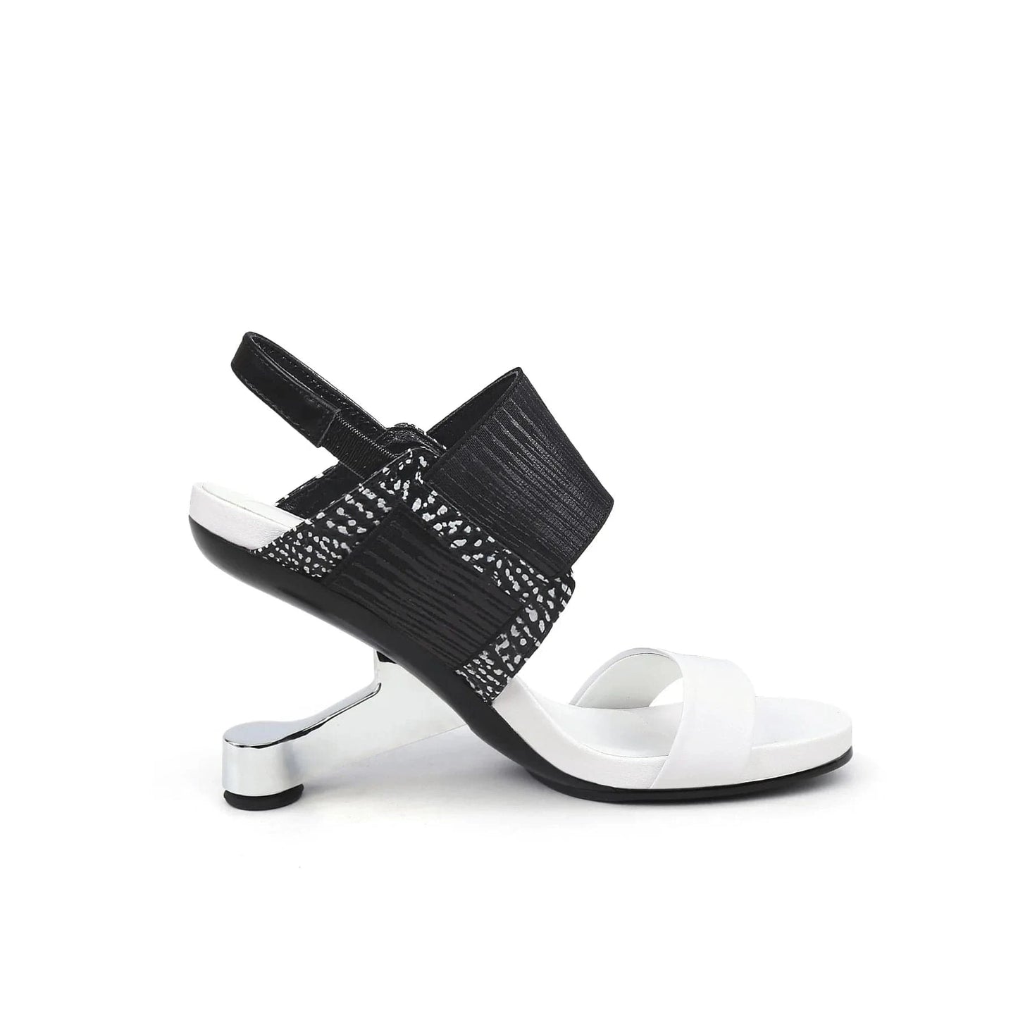 Women Casual Sandals Fashion Color Patchwork T-strap Shoes Hollow Out Ankle Strap High Heel Sandals For Ladies Outdoor Sandalias